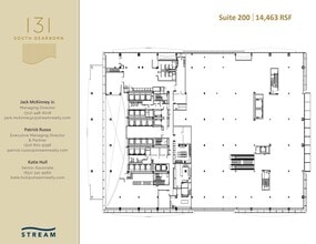131 S Dearborn St, Chicago, IL à louer Plan d’étage– Image 1 sur 1