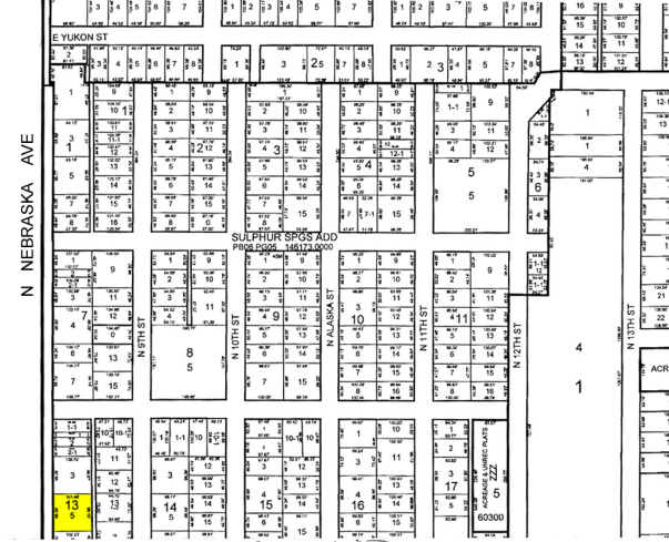 8423 N Nebraska Ave, Tampa, FL à vendre - Plan cadastral – Image 2 sur 10