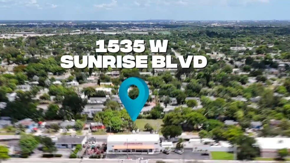 1535 W Sunrise Blvd, Fort Lauderdale, FL à vendre - Vidéo sur l’annonce professionnelle – Image 2 sur 9