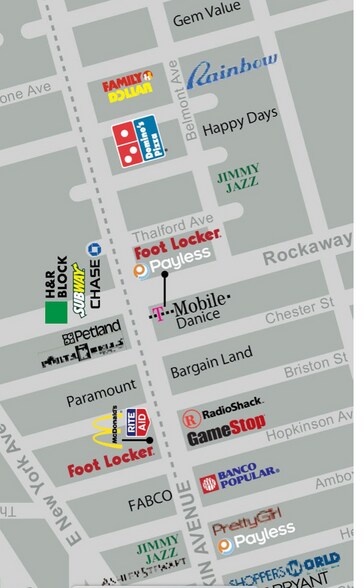 478 Rockaway Ave, Brooklyn, NY à vendre - Aérien – Image 2 sur 3