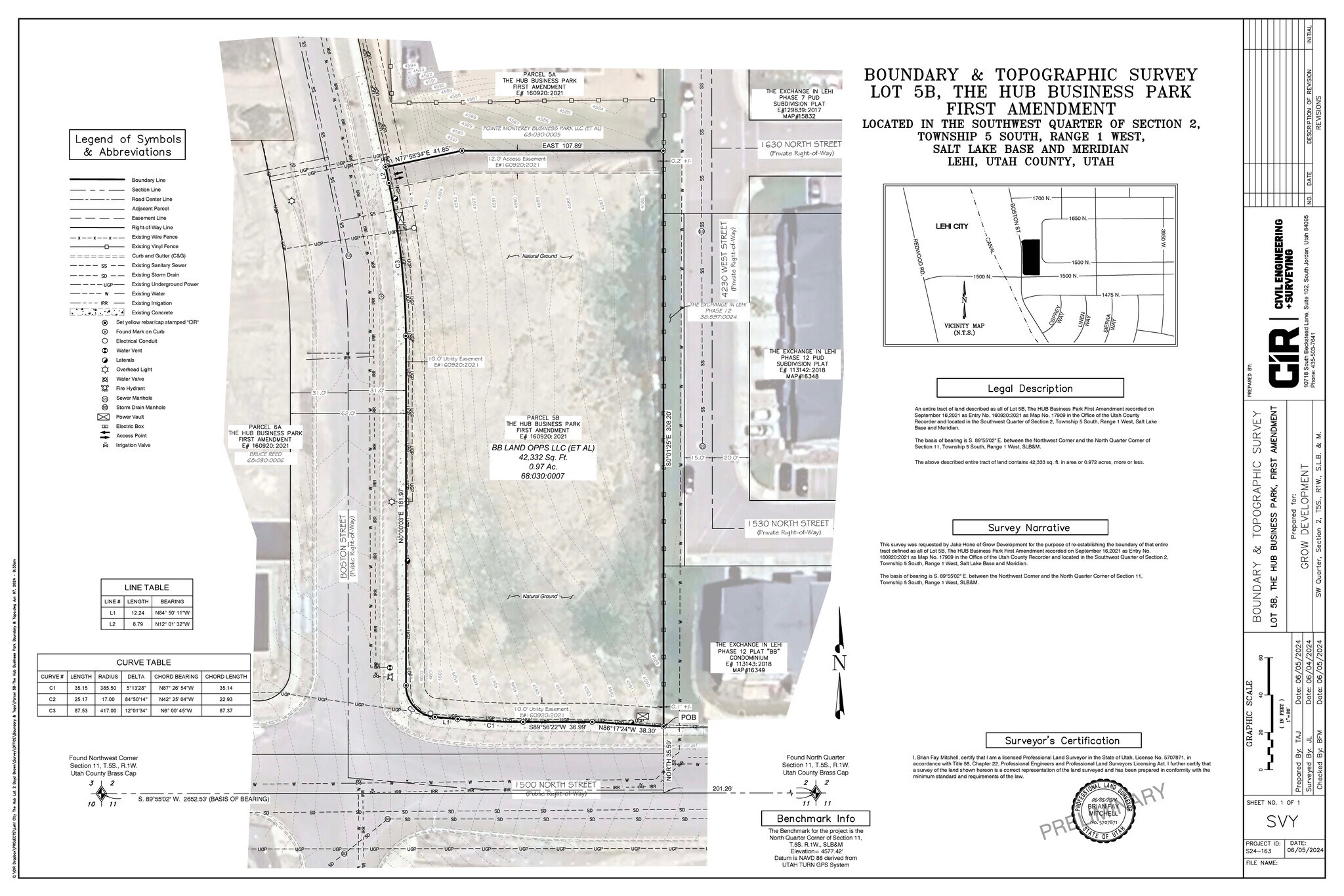 1552 Boston St, Lehi, UT à vendre Plan cadastral– Image 1 sur 6