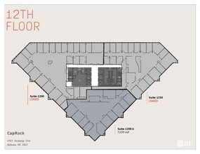 6903 Rockledge Dr, Bethesda, MD à louer Plan d’étage– Image 1 sur 1