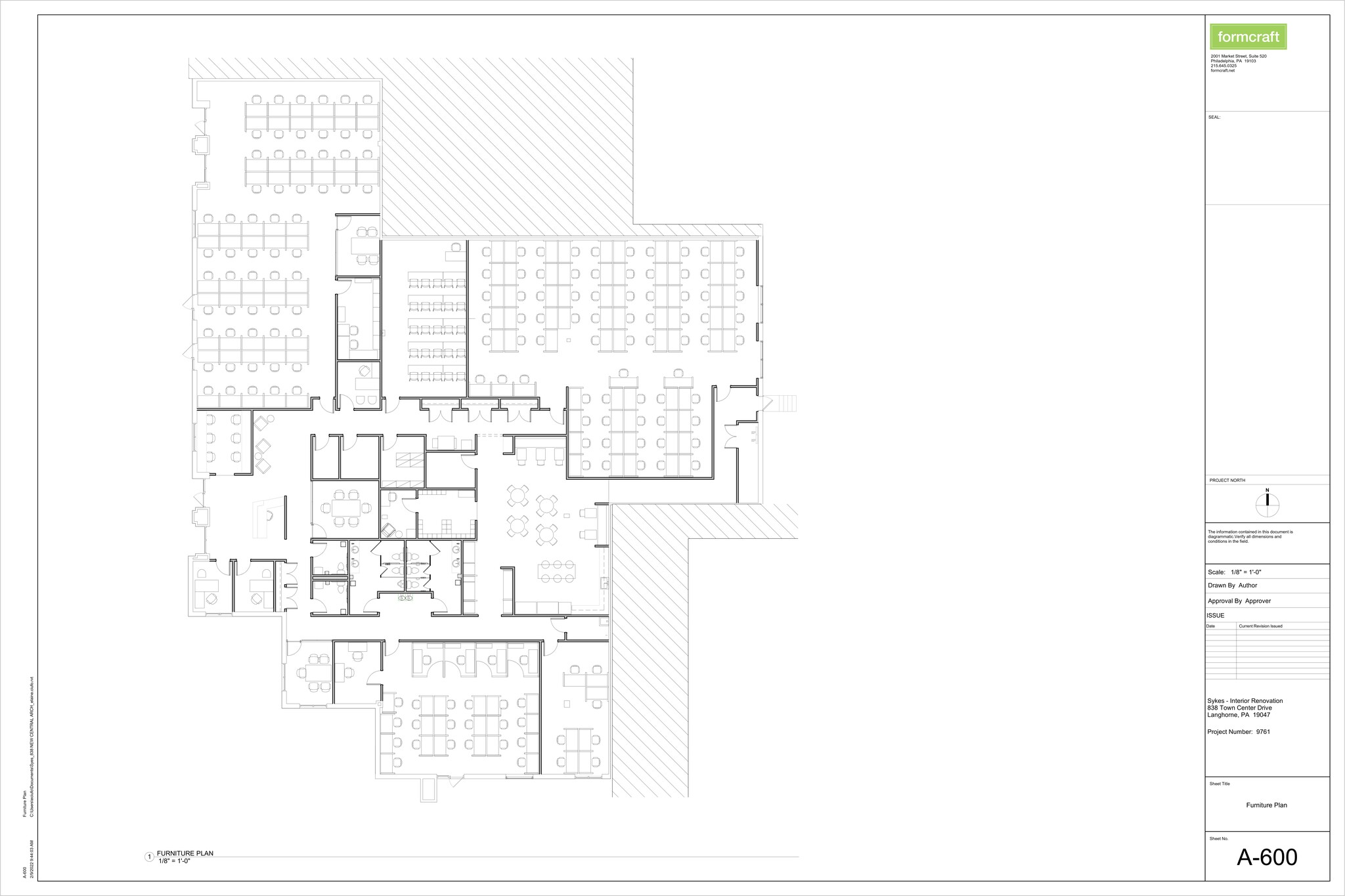 800 Town Center Dr, Langhorne, PA à louer Plan de site– Image 1 sur 1