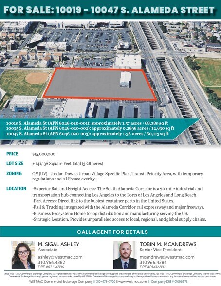 10019-10047 South Alameda Street, Los Angeles, CA à louer - Photo de l’immeuble – Image 2 sur 5
