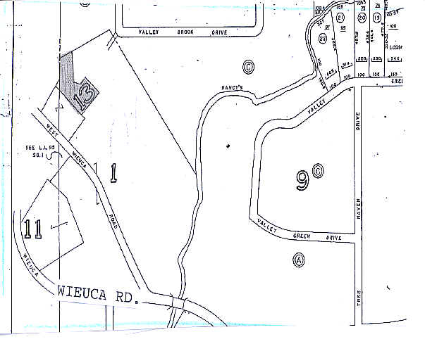 300 W Wieuca Rd NE, Atlanta, GA à louer - Plan cadastral – Image 2 sur 3