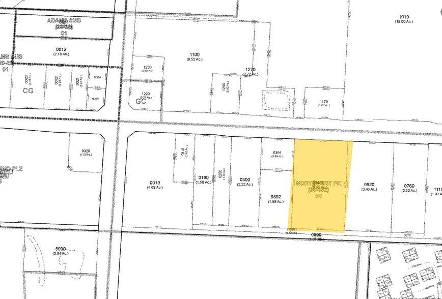 3308 W 45th St, West Palm Beach, FL à louer - Plan cadastral – Image 3 sur 4