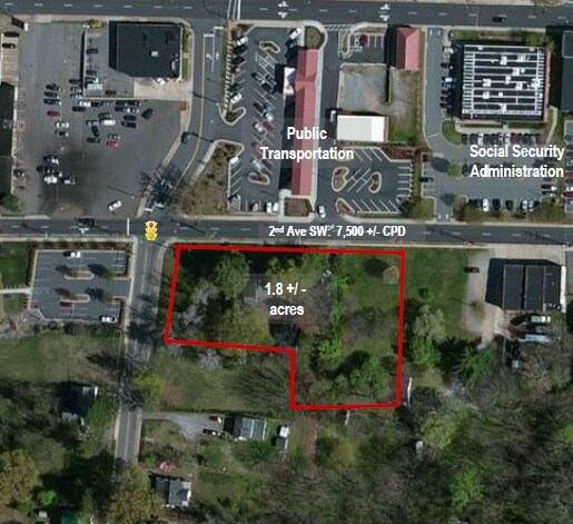 2nd Ave & 3rd St, Hickory, NC à vendre Photo principale– Image 1 sur 2
