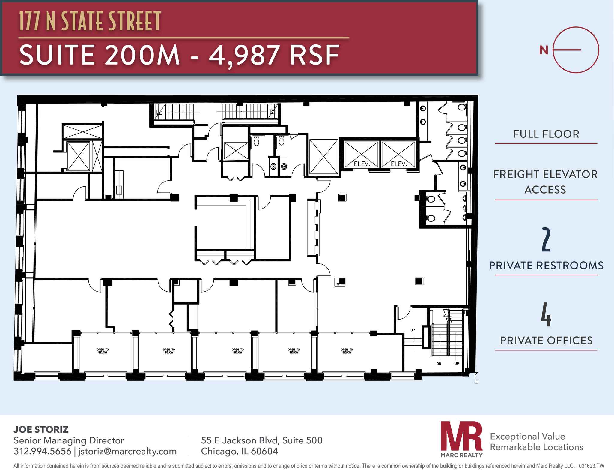 177-191 N State St, Chicago, IL à louer Plan d’étage– Image 1 sur 13