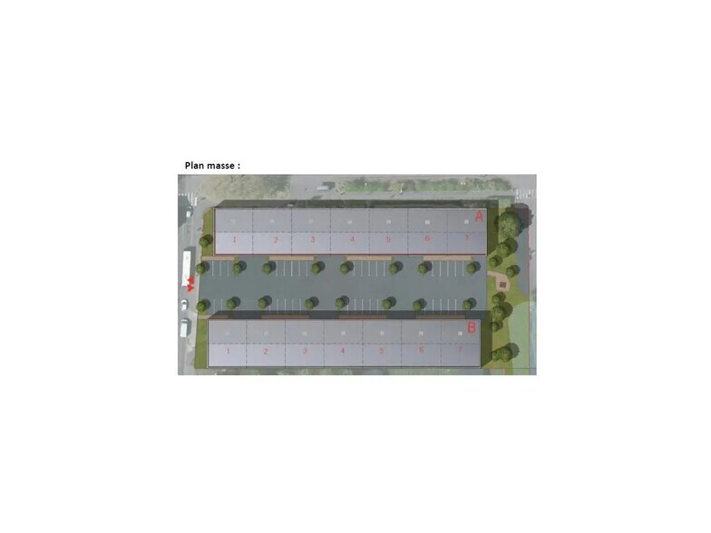 Local d'activités dans Stains à vendre - Plan d’étage – Image 3 sur 3