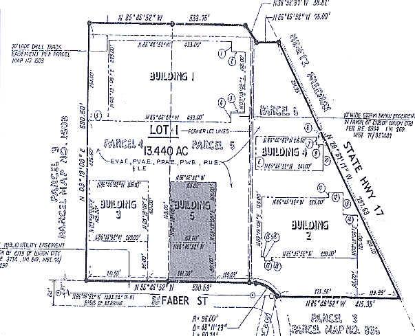 2811 Faber St, Union City, CA à vendre - Plan cadastral – Image 3 sur 5