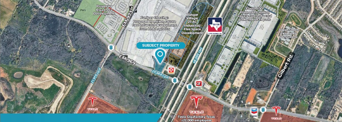 FM 969 & SH 130, Austin, TX à vendre Photo principale– Image 1 sur 4