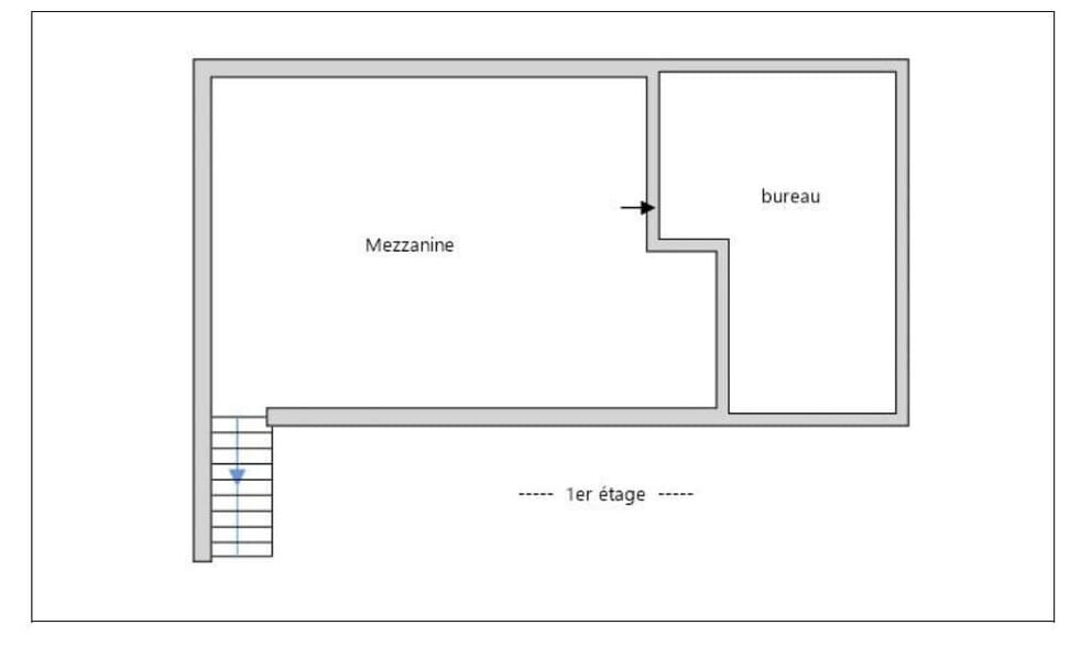 Local d’activités dans La Fouillouse à louer - Plan d’étage – Image 3 sur 12