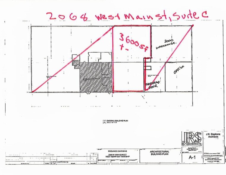 2068 W Main St, Norristown, PA à louer - Plan d’étage – Image 2 sur 6