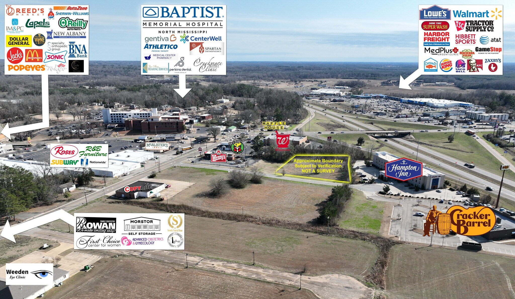 Coulter Cove Tract 4, New Albany, MS à vendre Photo principale– Image 1 sur 18