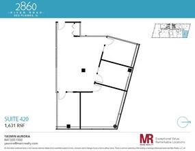 2860 S River Rd, Des Plaines, IL à louer Plan d’étage– Image 1 sur 1