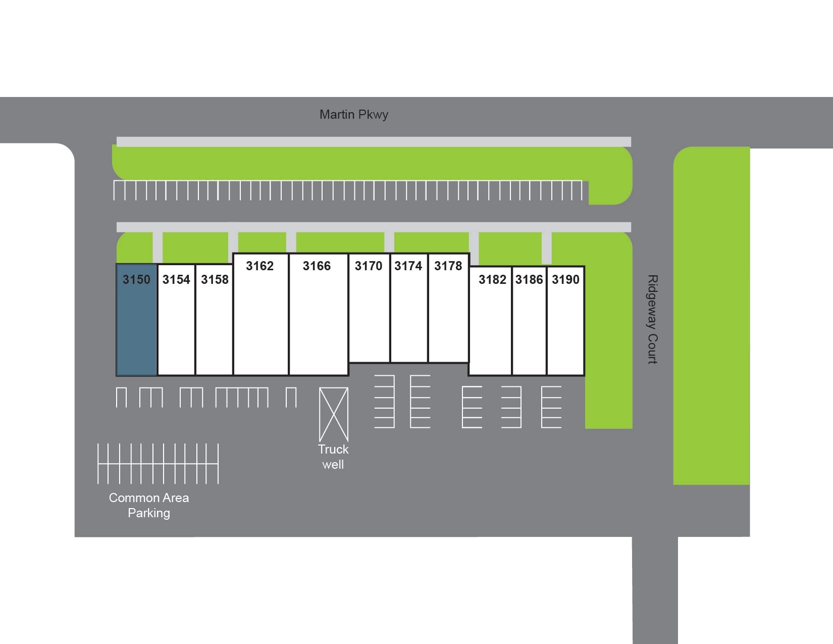 3160 Martin Rd, Commerce Township, MI à louer Plan d’étage– Image 1 sur 2