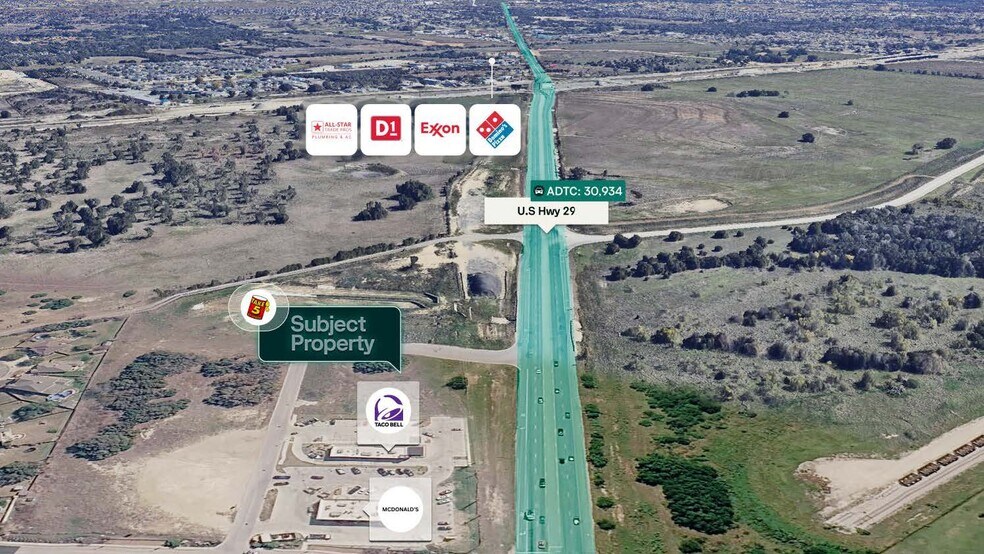 11730 Texas 29 Hwy, Liberty Hill, TX à vendre - Photo de l’immeuble – Image 3 sur 3