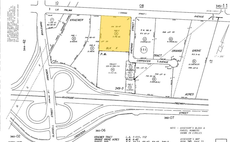 1081 N Shepard St, Anaheim, CA à louer - Plan cadastral – Image 2 sur 6