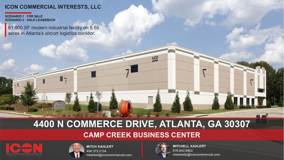 4400 N Commerce Dr, Atlanta, GA à vendre - Photo de l’immeuble – Image 1 sur 4