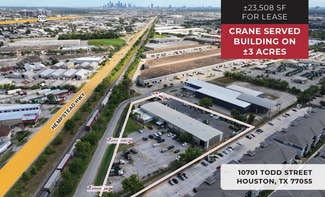 Plus de détails pour 10701 Todd St, Houston, TX - Industriel/Logistique à louer