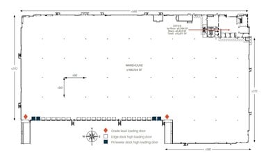 9323 Balboa Ave, San Diego, CA à louer Plan d’étage– Image 2 sur 5