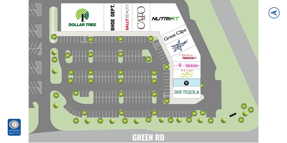 6067 N Ridge Rd, Madison, OH à louer - Plan de site – Image 3 sur 10