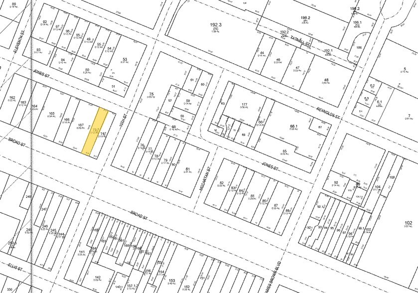 1005 Broad St, Augusta, GA à vendre - Plan cadastral – Image 2 sur 26