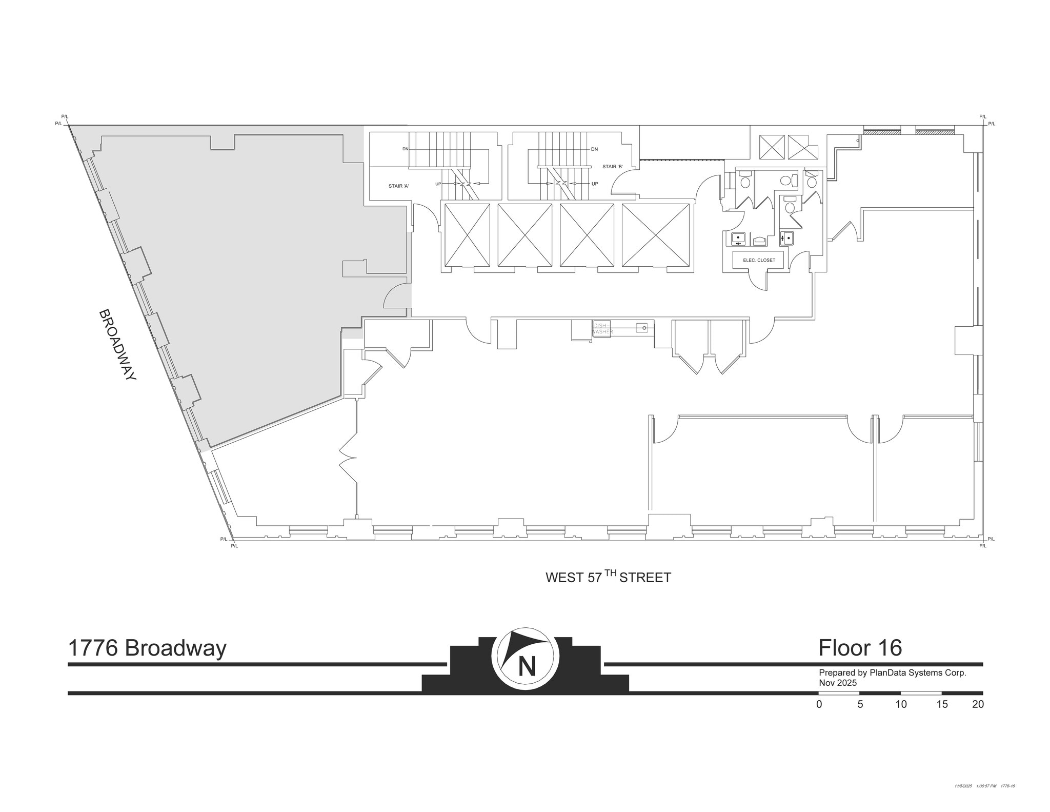 1776 Broadway, New York, NY à louer Plan de site– Image 1 sur 5