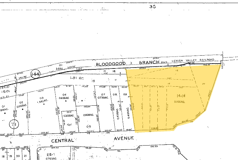70-76 Central Ave, Clark, NJ à louer - Plan cadastral – Image 2 sur 8