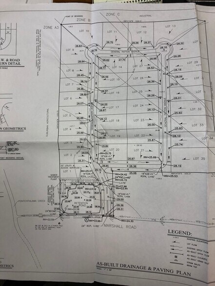 General Patton Ave, Mandeville, LA à vendre - Plan cadastral – Image 2 sur 3