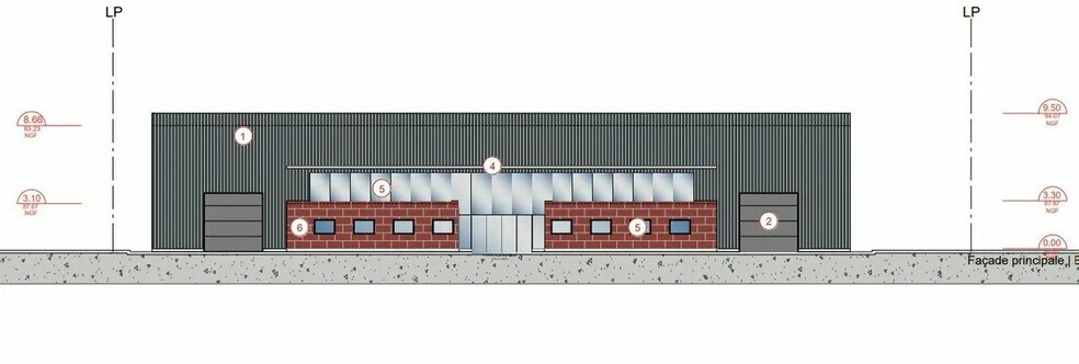 Local d’activités dans Ennery à louer - Plan d’étage – Image 3 sur 5