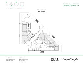 1400 Woodloch Forest Dr, The Woodlands, TX à louer Plan d’étage– Image 1 sur 1