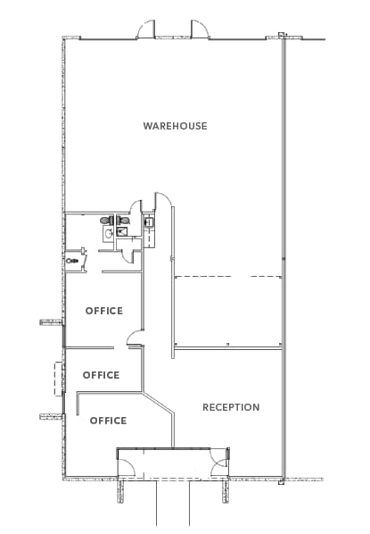 2323 W Mescal St, Phoenix, AZ à louer Plan d’étage– Image 1 sur 3
