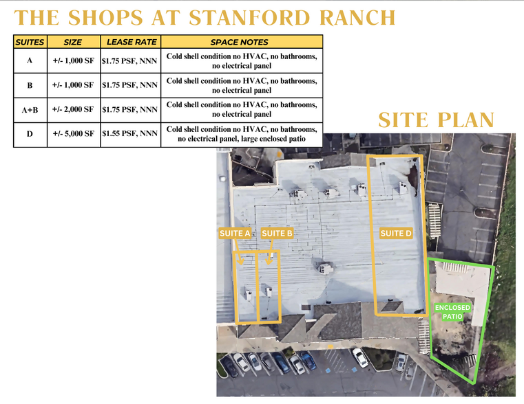 3201-3261 Stanford Ranch Rd, Rocklin, CA à louer - Photo de l’immeuble – Image 3 sur 8