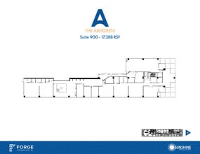 14841 N Dallas Pky, Addison, TX à louer Plan d’étage– Image 1 sur 1