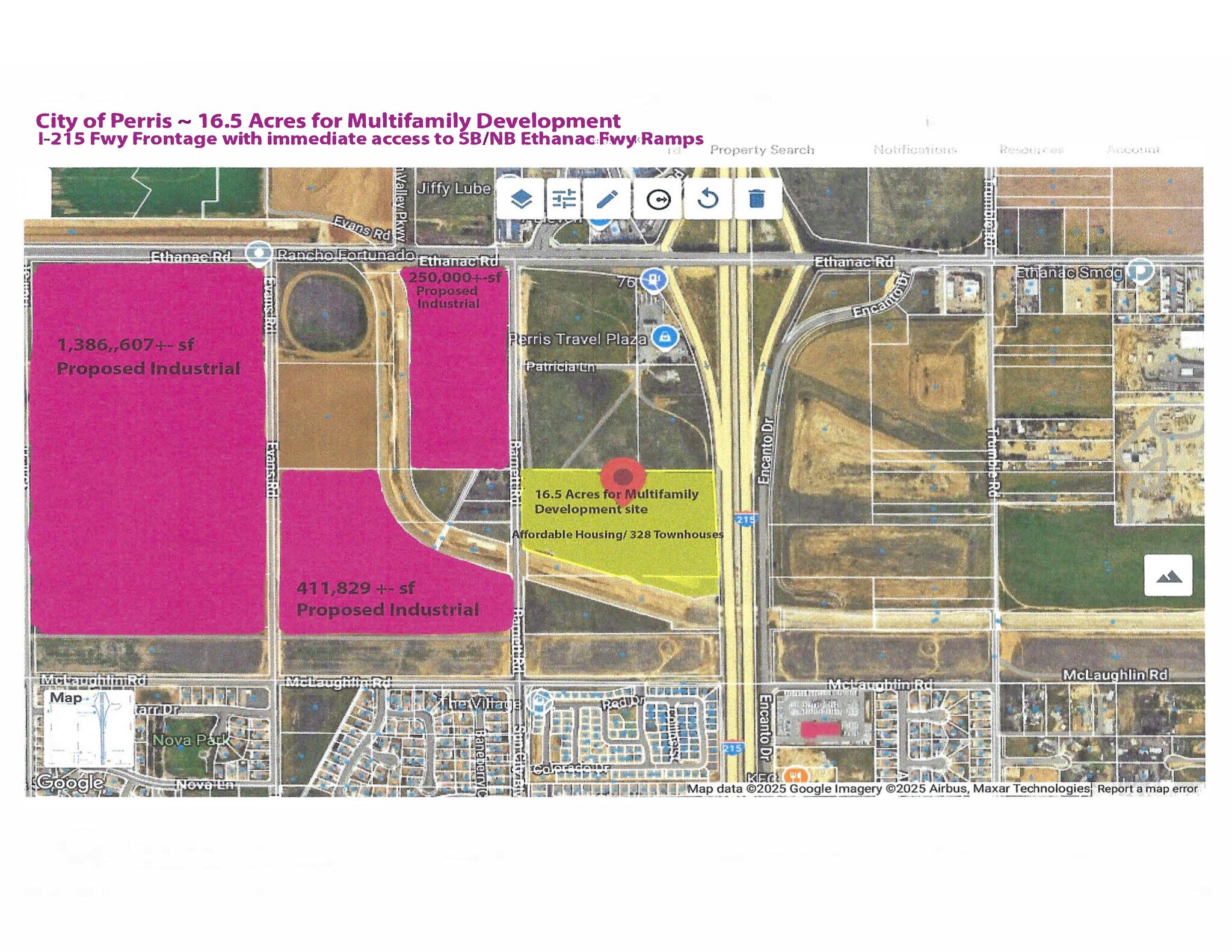 I-215 & Ethanac Rd, Perris, CA à vendre Photo principale– Image 1 sur 2