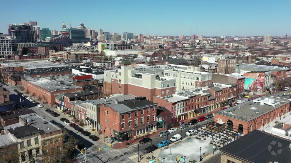 600-604 S Broadway, Baltimore, MD à louer - Vidéo aérienne – Image 2 sur 14