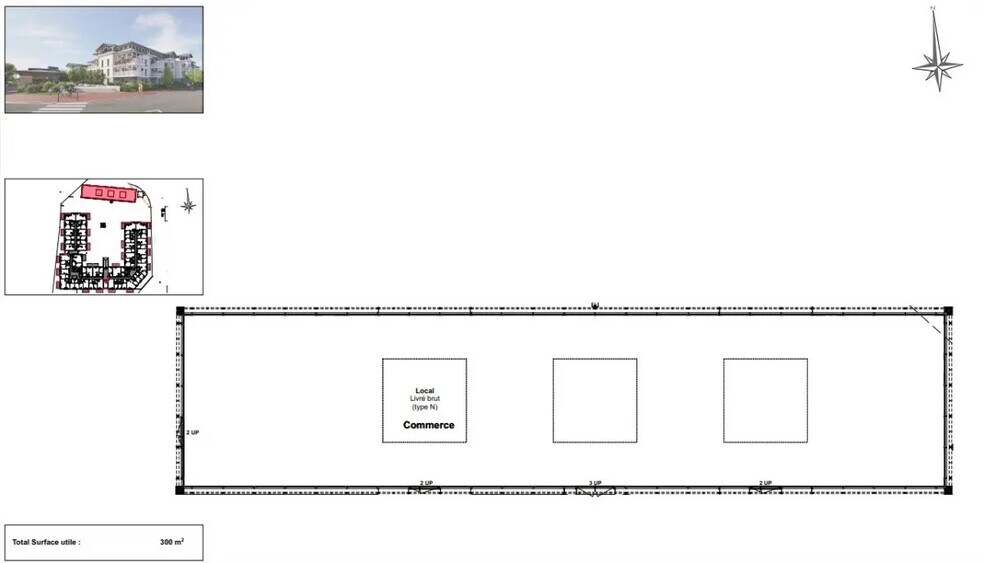 Local commercial dans Gujan-Mestras à vendre - Plan de site – Image 2 sur 3
