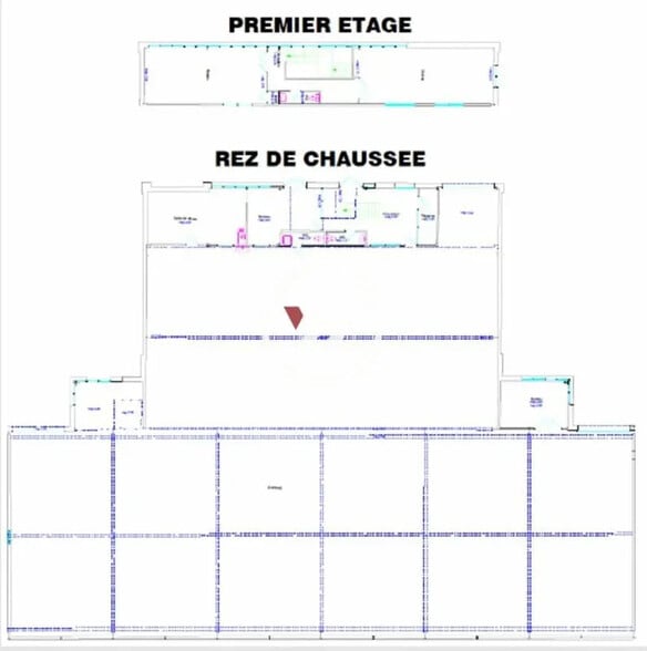 Local d’activités dans Le Thillay à louer - Plan d’étage – Image 2 sur 2