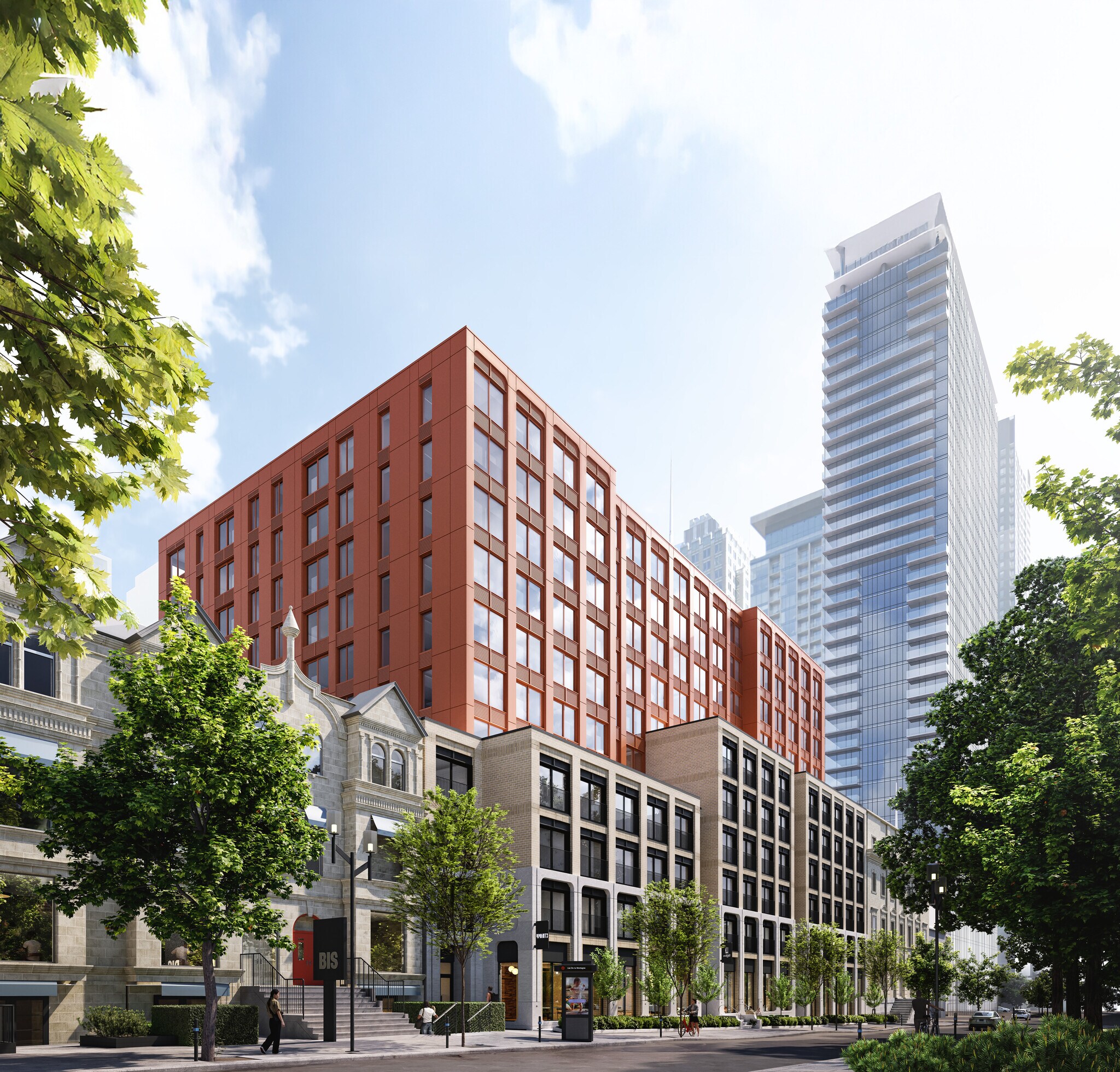 1205-1211 Rue de la Montagne, Montréal, QC à louer Photo de l’immeuble– Image 1 sur 3