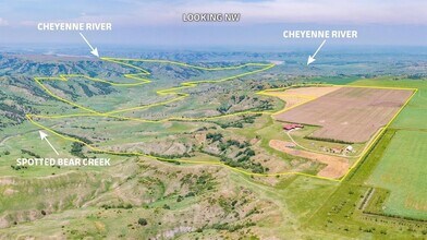 21627 Hardingrove Rd, Milesville, SD - Vue aérienne  vue de carte - Image1