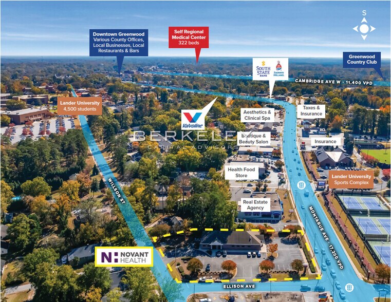 516 Montague Ave, Greenwood, SC à vendre - Photo de l’immeuble – Image 3 sur 5