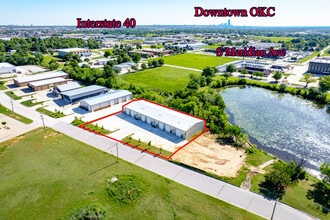 3220 Cooke Way, Oklahoma City, OK - VUE AÉRIENNE  vue de carte