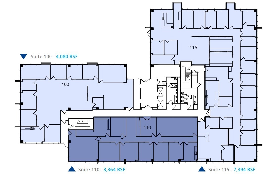 22144 Clarendon St, Woodland Hills, CA à louer Plan d’étage– Image 1 sur 1