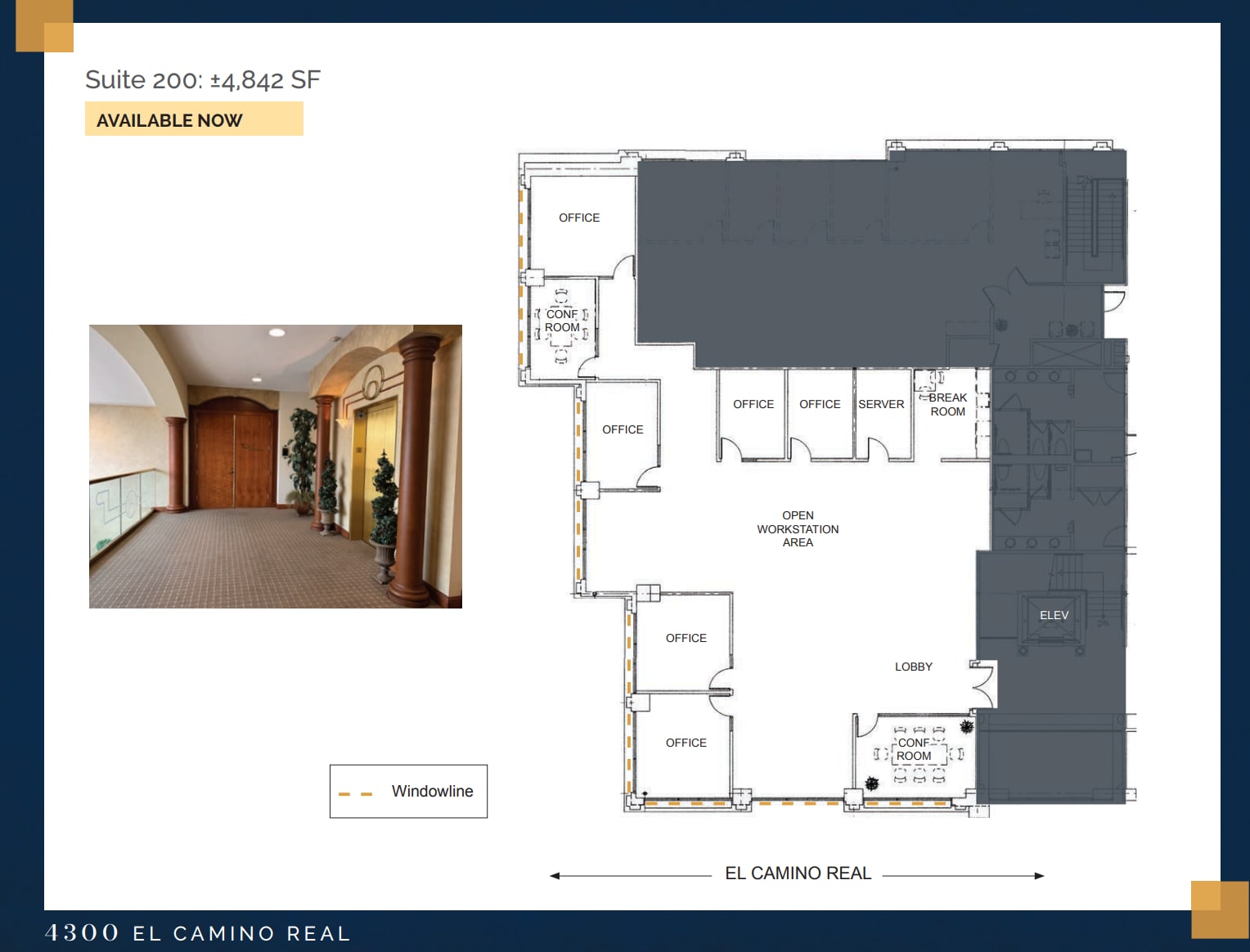 4300 El Camino Real, Los Altos, CA à louer Plan d’étage– Image 1 sur 1