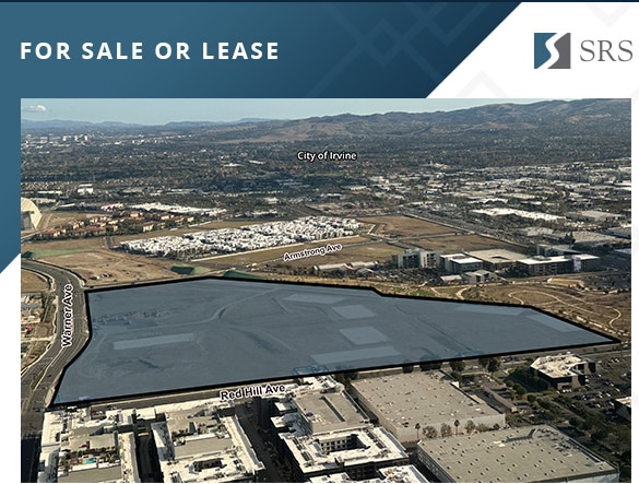 SEC Red Hill & Warner, Tustin, CA à vendre - Aérien – Image 1 sur 1