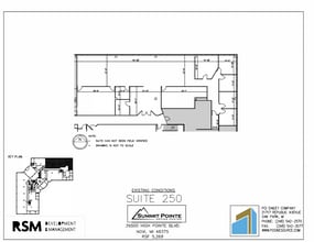 39500 High Pointe Blvd, Novi, MI à louer Plan d’étage– Image 1 sur 3