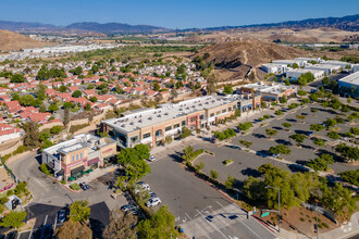 Hasley Canyon, Santa Clarita, CA - VUE AÉRIENNE  vue de carte - Image1