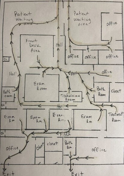 1035 N Houston Rd, Warner Robins, GA à louer - Plan d’étage – Image 1 sur 5