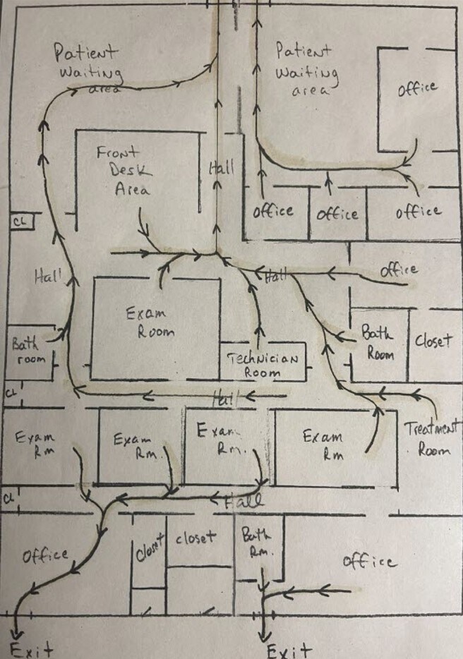 1035 N Houston Rd, Warner Robins, GA à louer Plan d’étage– Image 1 sur 6